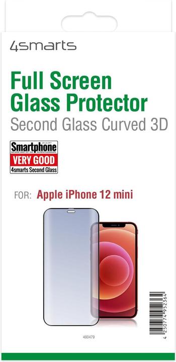 Produktbild 4smarts Second Glass Curved 3D (1 Stück)