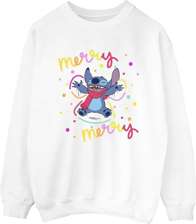 Disney Lilo & Stitch Merry Rainbow Sweatshirt (3XL)