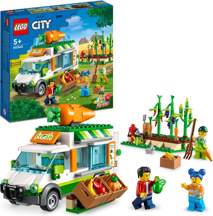 Actual product image LEGO Vegetable delivery truck (60345, LEGO City)