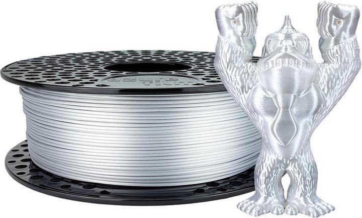 Actual product image AzureFilm Filament (PLA, 1.75 mm, 1000 g, Silver)