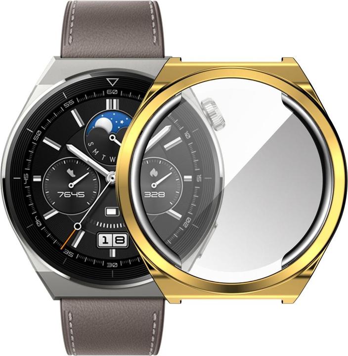 Actual product image König Design Protective Watch Case for Huawei Watch GT 3 Pro 43mm Case Cover Cases Screen Protector