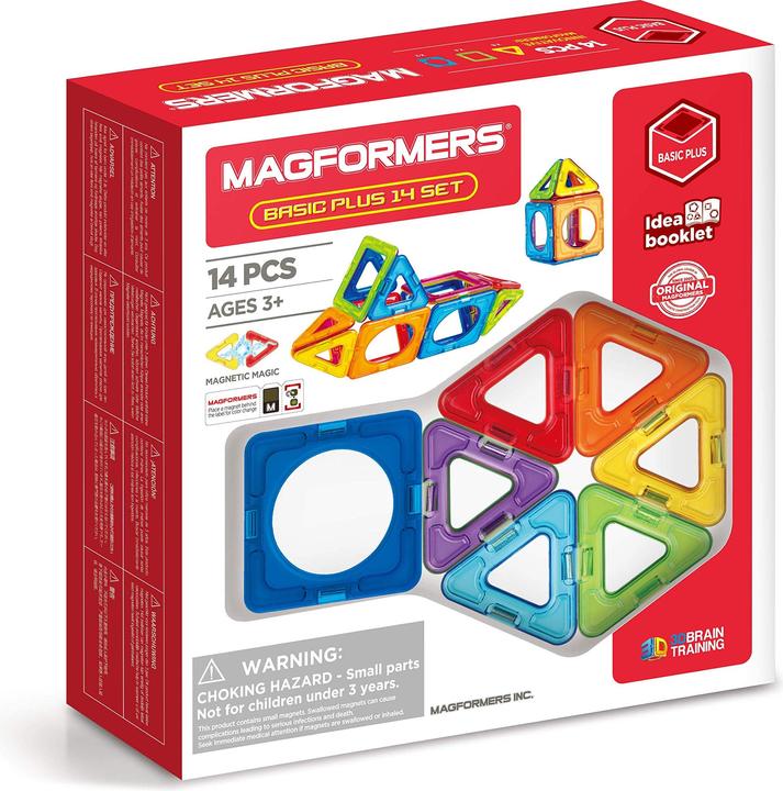 Actual product image Magformers Steam Basic Set Plus