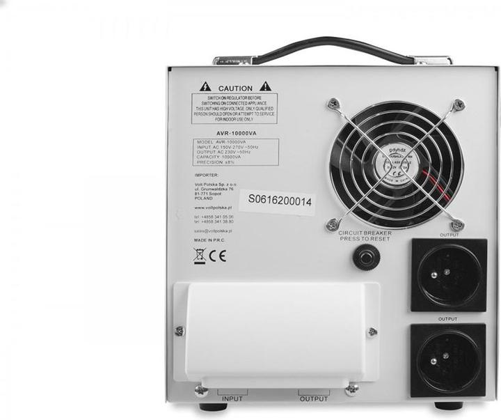 Image du produit Volt Polska Stabilisateur napiecia AVR 10000VA 8-11 (10000 VA)