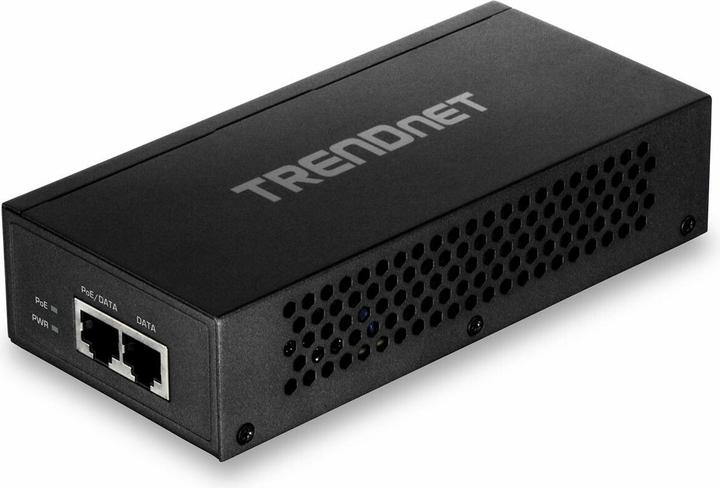Actual product image Trendnet TPE-117GI Power Injector (Proprietary 48V, Passive 24V PoE-in, 802.3af (PoE), 802.3bt (PoE++), Proprietary 24V, UPOE, 60 W)