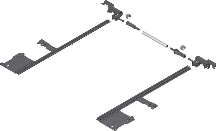 Actual product image Blum Side stabilization LEGRABOX pure/free, gray