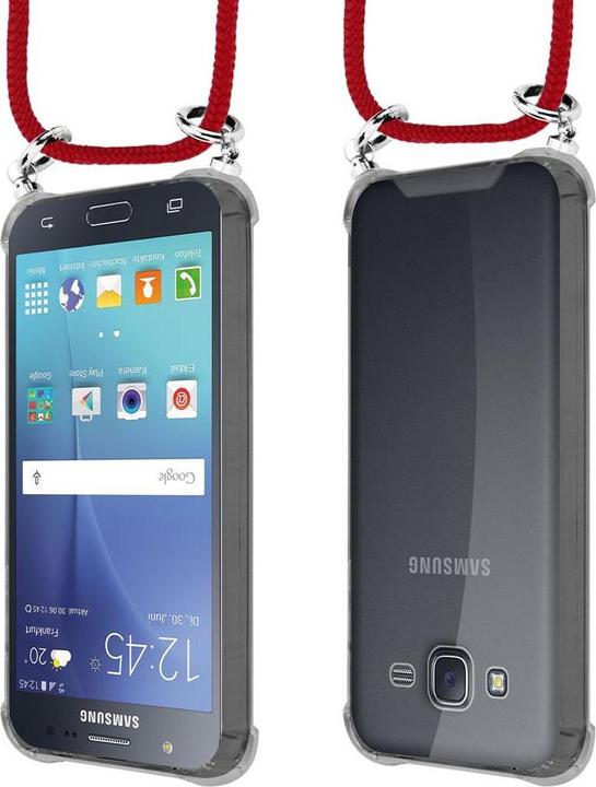Produktbild Cadorabo TPU Handy Kette SILBER Cover
