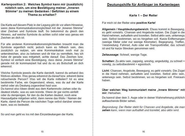 Image du produit Kartenlegen lernen mit 40x LENORMAND POWER Die Weisheit der inneren Stimme (Allemand, Angelina Schulze, 2020)