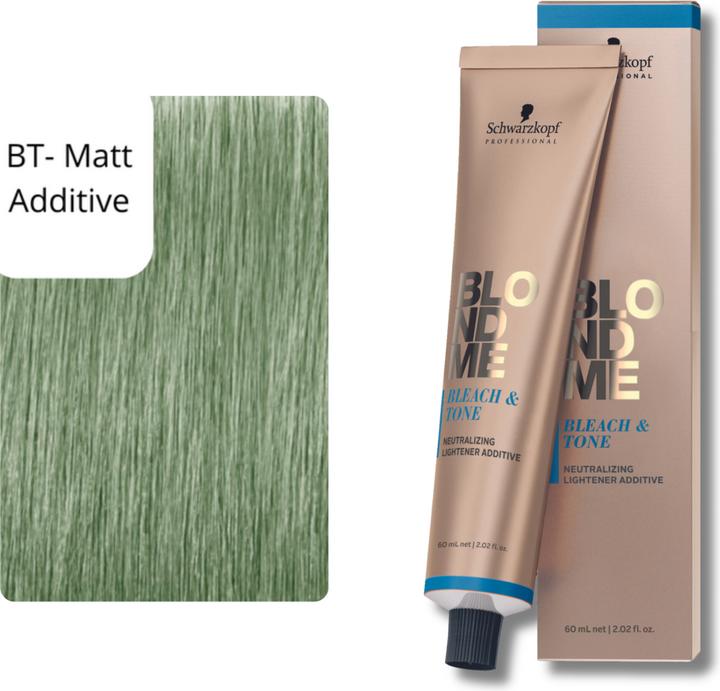 Image du produit Schwarzkopf Professional Schwarzkopf BLONDME Bond Coloration d'entretien pour les blondes - tonifier, éclaircir, illuminer (BT- Additif mat)