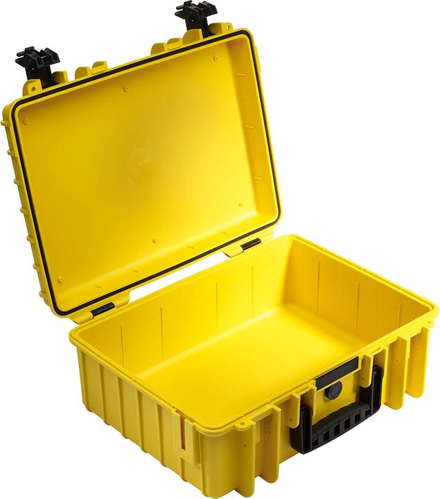B&W International Outdoor Case 5000 vide jaune (Mallette photo, 22.10 l)