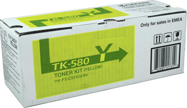 Actual product image Kyocera Tk-580y (Y)