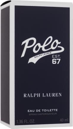 Immagine prodotto Ralph Lauren Polo 67 Eau de Toilette Cologne for Men Profumo Legnoso Solare Con Ananas Bergamotto Vetiv (Eau de toilette, 40 ml)