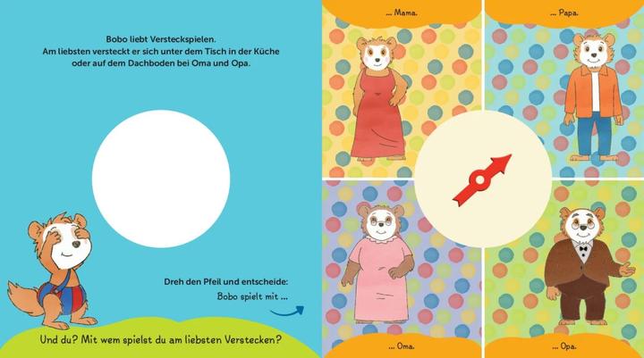 Actual product image Bobo Siebenschläfer - Entscheide Du! Was macht Bobo heute (German, Svenja Dieken, Schwager & Steinlein Publishing House, 2024)