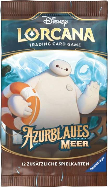 Immagine prodotto Disney Gioco di carte collezionabili Lorcana: Azure Sea - Espositore con 24 bustine di richiamo (tedesco) (Tedesco, Display del booster)