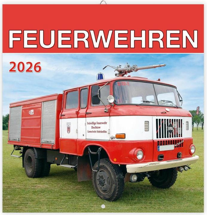 Immagine prodotto Calendario opuscoloBrigate del fuoco2026 (30 x 30 cm, Copertina rigida, Tedesco)