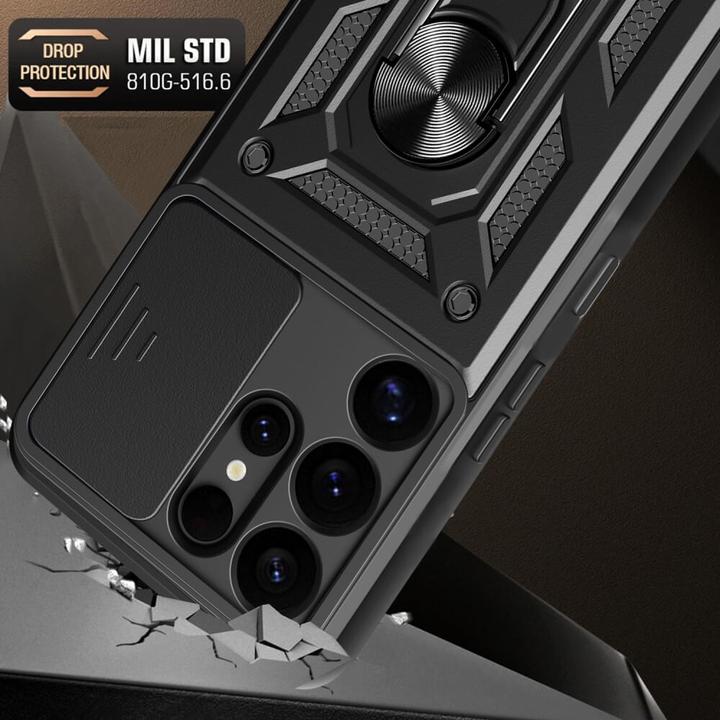 Image du produit Cover-Discount Galaxy S25 Ultra - Armor Case mit Kickstand (Samsung Galaxy S25 Ultra)