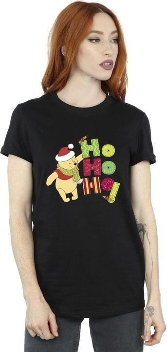 Produktbild Disney Winnie The Pooh Ho Ho Ho Scarf TShirt (L)