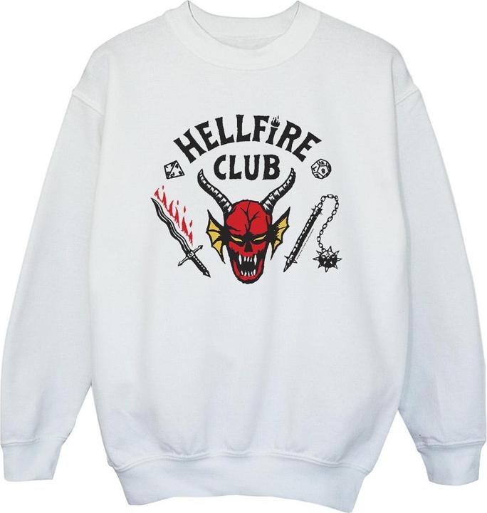 Produktbild Netflix Stranger Things Hellfire Club Sweatshirt Mädchen (152, 158)