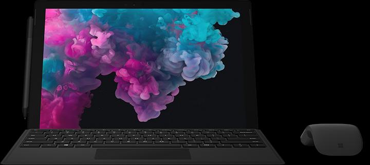 Image du produit Microsoft Surface Pro 6 (12.30", 256 Go, Noir)
