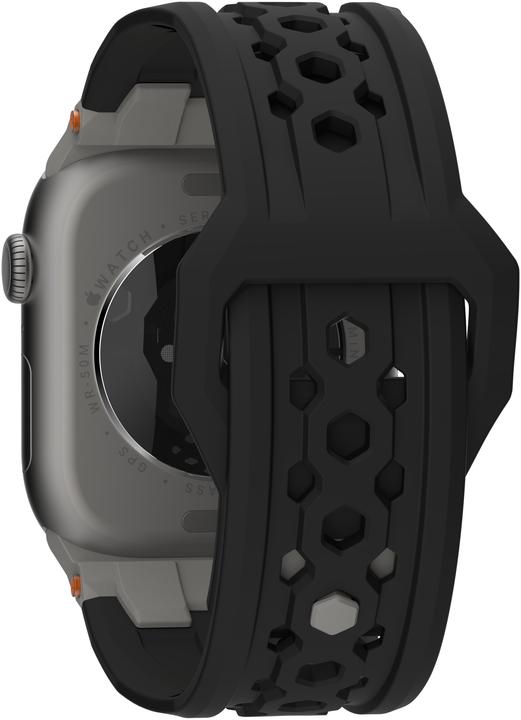Immagine prodotto UAG Cinturino Urban Armor Gear Monarch| Apple Watch Ultra/42/44/45/46mm|nero/titanio (194158114036) (Silicone, Apple Watch)