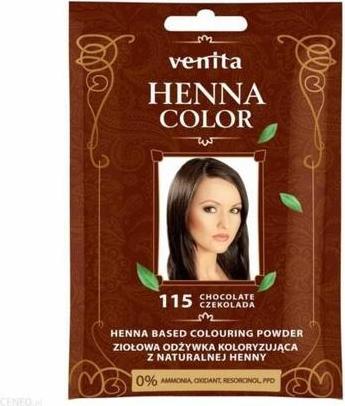 Produktbild Venita - Henna Color Herbal Coloring Conditioner From Natural Henna 115 Chocolate 25G