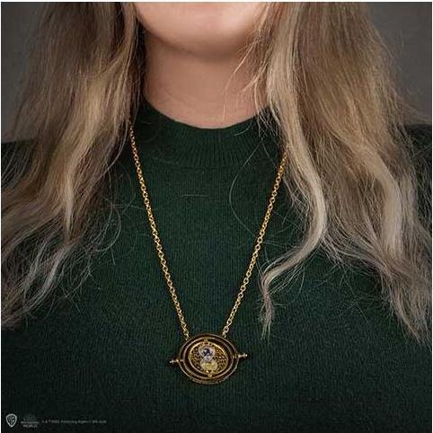 Actual product image Cinereplicas Harry Potter: Time Turner Necklace (Zinc alloy + sand)