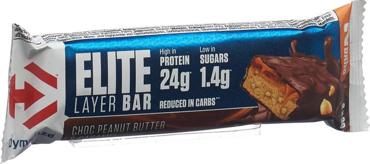 Produktbild Dymatize Elite Layer Bar (60g) (Erdnuss - Caramel, 1 Stk., 60 g)