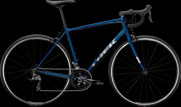 Actual product image Trek - Domane AL 2, Gloss Mulsanne Blue/Matte Black (54) (54 cm)
