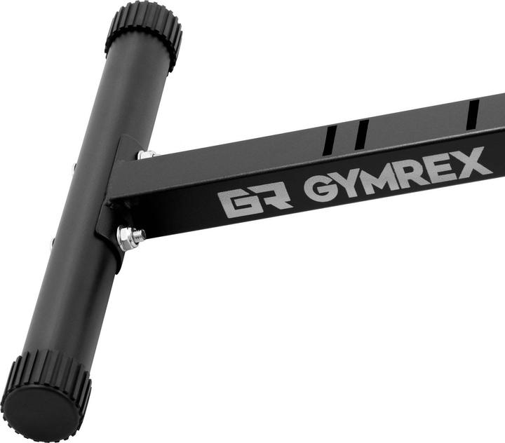 Produktbild Gymrex Schrägbank Hantelbank Trainingsbank Rückenlehne Fitnessbank verstellbar 100 kg