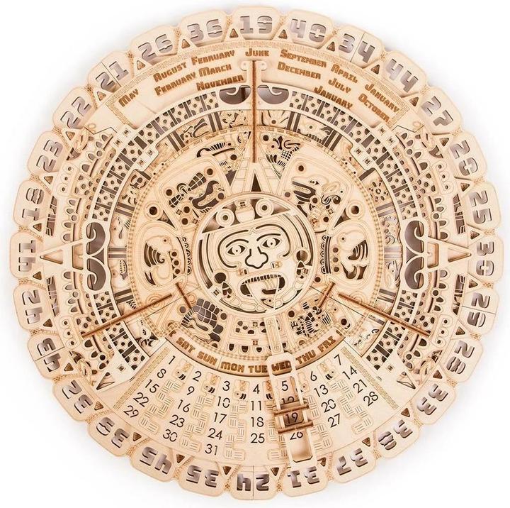 Image du produit Wood Trick Calendrier maya - Kit de construction en bois