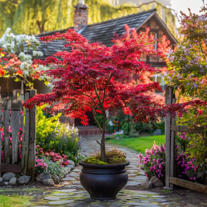 Immagine prodotto Plant in a Box Acer palmatum 'Shaina' - Acero giapponese (80 cm)