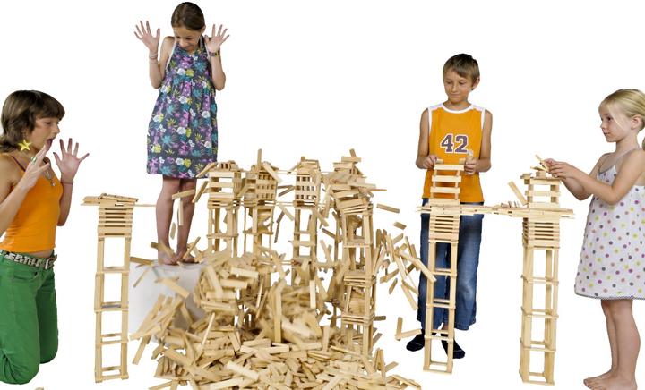 Produktbild Kapla Holz-Koffer à 280 Stk.