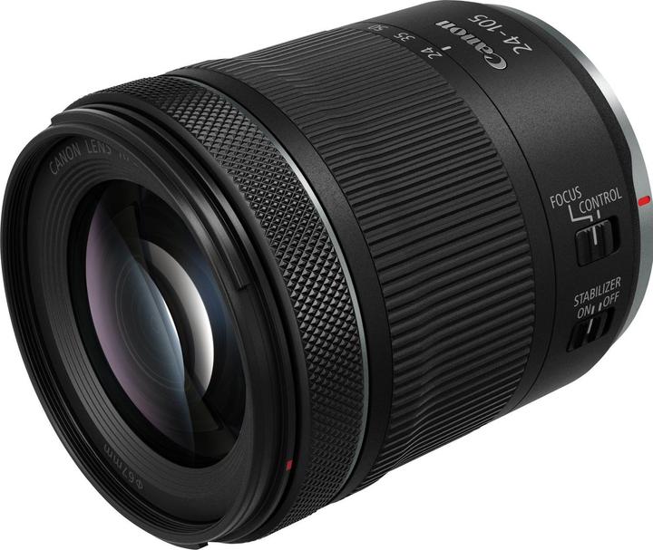 Produktbild Canon EOS R + RF 24-105 mm F4-7,1 IS STM (24 - 105 mm, 30.30 Mpx, Vollformat)