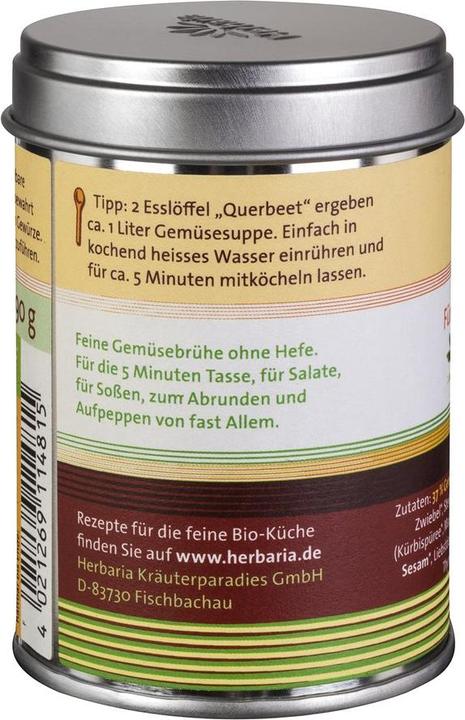 Actual product image Herbaria Querbeet spice (90 g)