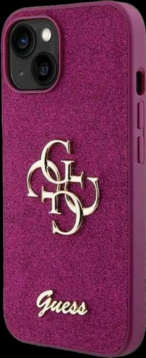Produktbild Guess Hülle iPhone 13 - Hardcase Schutzhülle fester Glitzer pink No.122 (Apple iPhone 13)