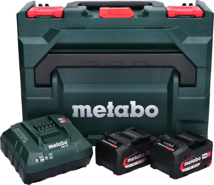 Image du produit Metabo Set de base 2x 4.0Ah (18 V)
