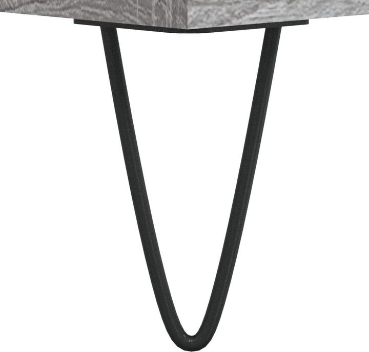 Actual product image VidaXL Plattenschrank Grau Sonoma 84,5x38x89 cm Holzwerkstoff