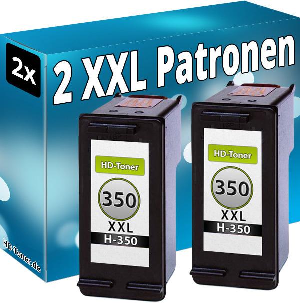 Immagine prodotto Druckfuxx Set 2x DRUCKER PATRONEN für HP 350 XL C4340 C4380 C4385 C4400 C4424 C4