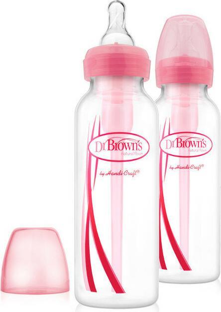 Dr Browns SB82305 STAND.FLES. 250ML OPTIES+ 2PAK ROZEN (250 ml)