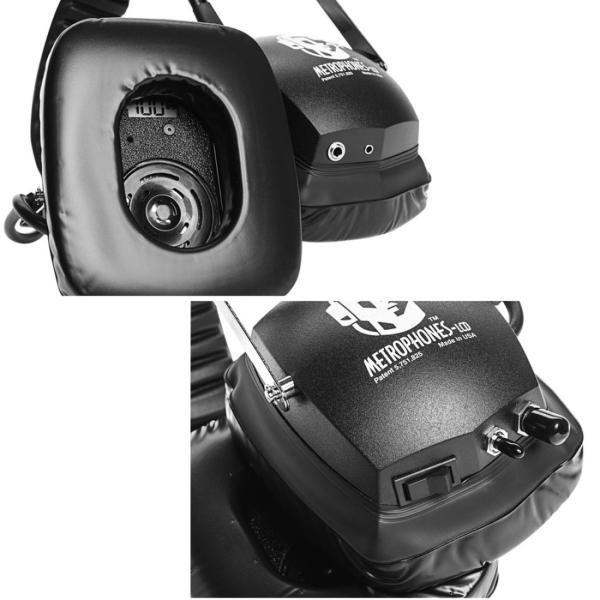 Actual product image Metrophones MPD headphones with LCD display Metronome (Cable)