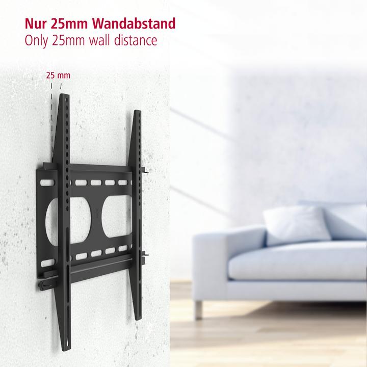 Image du produit Hama Support mural pour TV FIX Ultraslim (Mur, 56", 50 kg)
