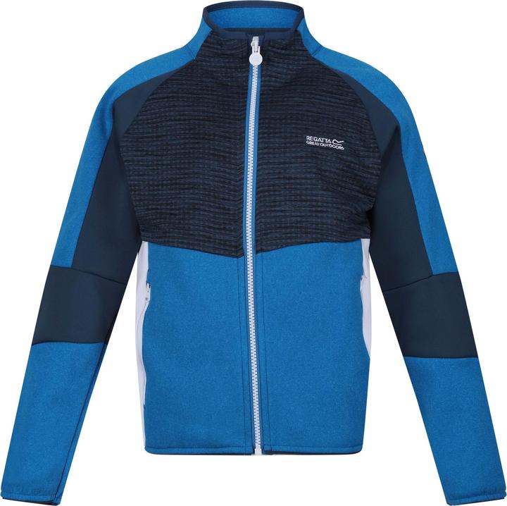 Actual product image Regatta Childrens/Kids Oberon VII Marl Full Zip Fleece Jacket (116)