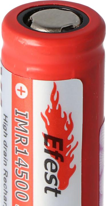 Actual product image Efest Battery IMR 14500 V1 - unsecured (1 pcs., 14500, 700 mAh)