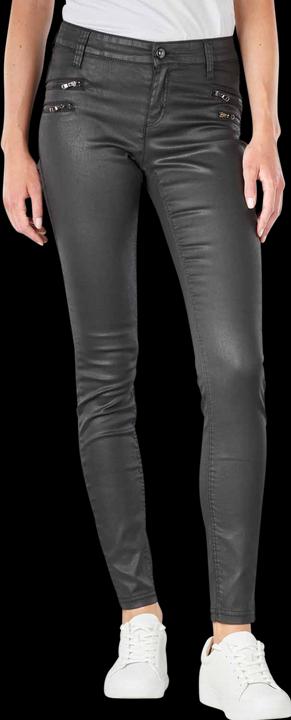 Image du produit MAC Jeans Zip Skinny Jeans Coated Black (W27/L32)