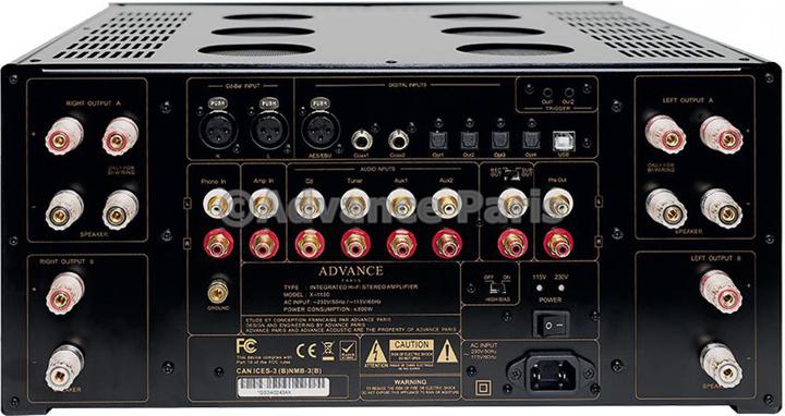 Produktbild advance acoustic X-i1100 Referenz Stereo Vollverstärker *schwarz*