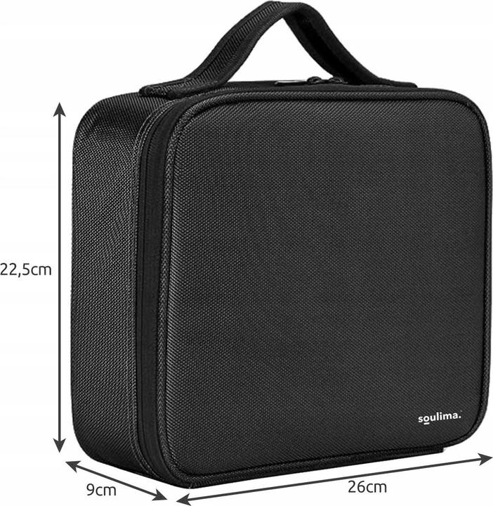 Image du produit Soulima Trousse de toilette spacieuse avec poignée