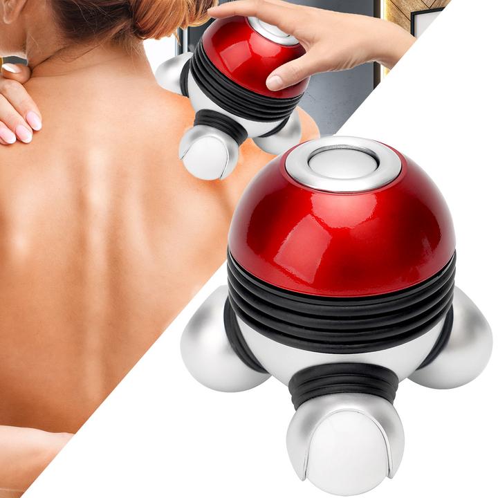 Image du produit Casativo Masseur vibrant compact avec 3 têtes de massage, fonctionnant sur piles