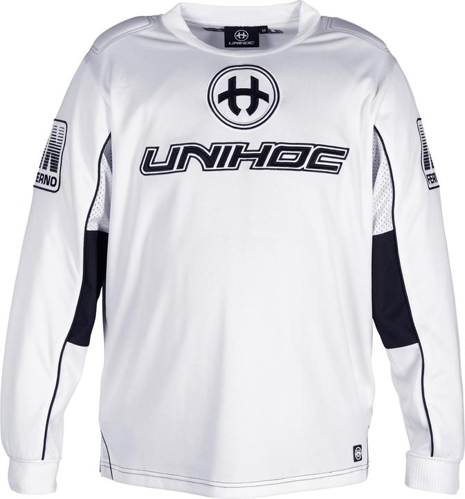 Unihoc Goalie sweater INFERNO all white