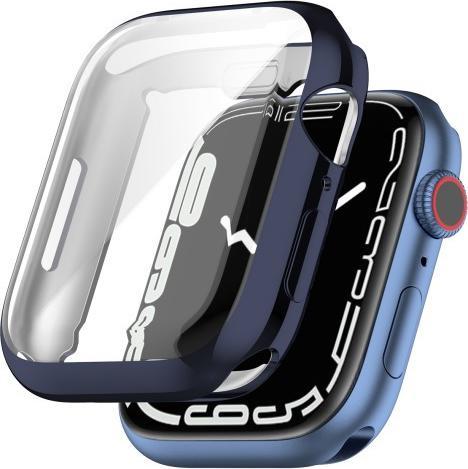 Produktbild Cover-Discount Apple Watch 41mm - Gummi Schutz Case dunkelblau