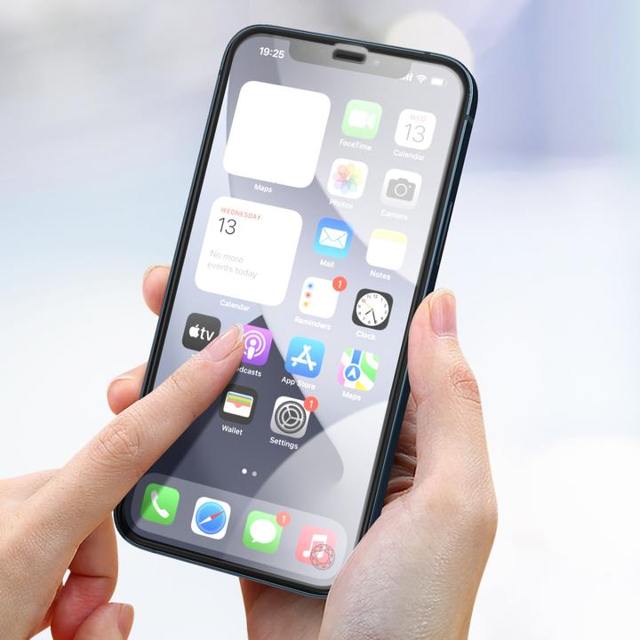 Actual product image Bigben Connected Glass screen protector (1 Piece, Realme 12 Pro+, Apple iPhone 12)