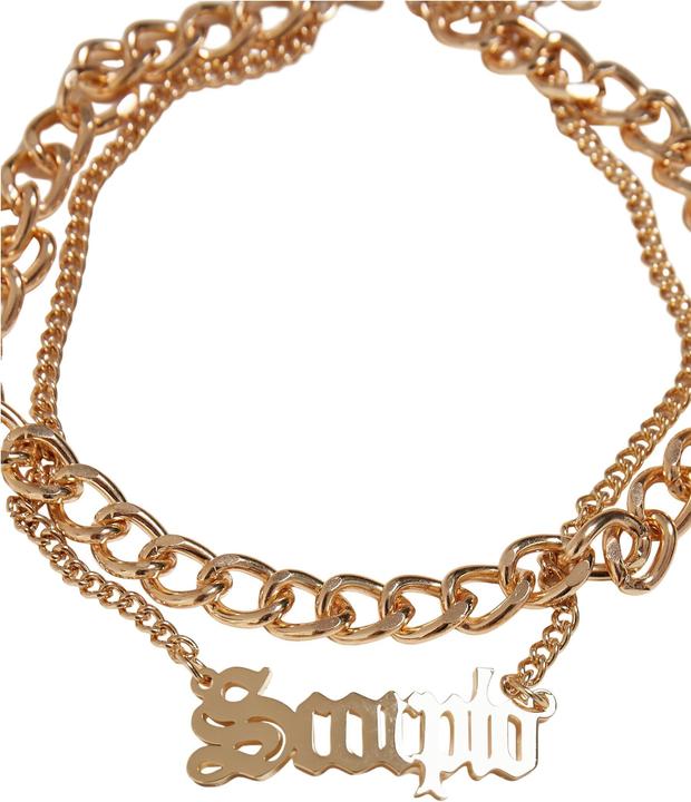 Urban Classics Zodiac Golden Anklet (80% IRON, 20% Steel)